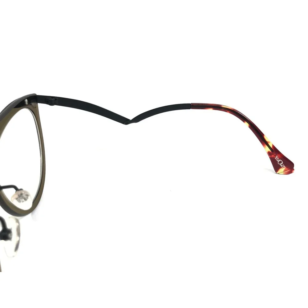 BOZ Eyeglasses Frames EXTREME 1313 Mask Brown Neutral Brushed Silver 53-17-140